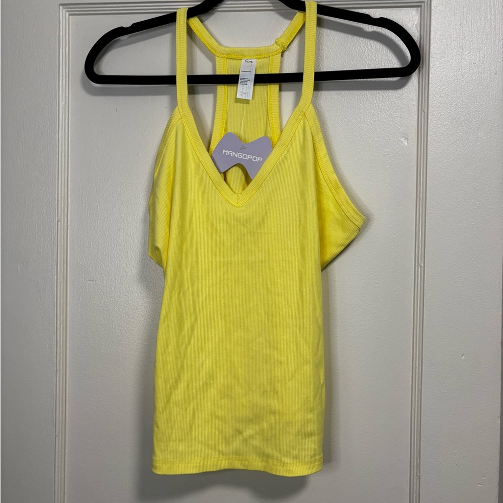 XL Yellow Women's Tank Top